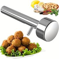 Professional Stainless Steel Falafel Scoop - Non-Stick, Easy-Clean, Perfect Round Balls for Home Chefs Kitchen Pros Lightinthebox