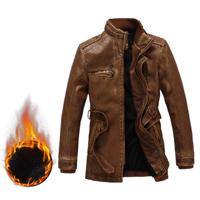 Motorcycle Biker PU Leather Jackets - thumbnail