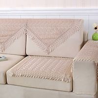 Embroidery Sofa Backrest Cover, Couch Towel Cover for Armrest, Sectional Sofa Cover, Slipcovers For Love Seat, L Shaped, Arm Chair Protector(Not Sold By A Set) miniinthebox - thumbnail