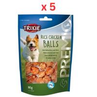 Trixie Premio Rice Chicken Balls Dog Treats 80G Pack Of 5