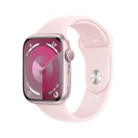 Apple Watch Series 9 GPS 41mm Pink Aluminium Case with Light Pink Sport Band - M/L