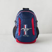 Mustang Printed Backpack with Adjustable Shoulder Straps - 31x20x48 cms