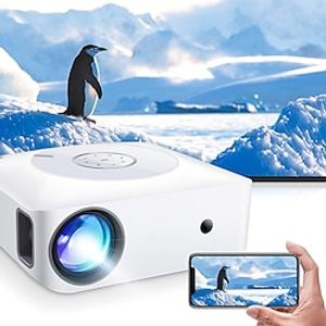 4K Smart Android 1080P Full HD Projector 4D Electronic Keyboard Correction Touch Button miniinthebox