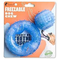 Dog Chew Toys for Aggressive Chewers Puppy Teething Ring and Dog Ball Treat Dispensing Dog Toys Frozen Tough Puppy Toys Set Lightinthebox - thumbnail