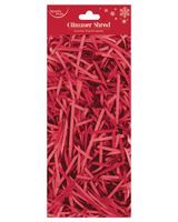 Homesmiths Christmas Red Glimmer Shred