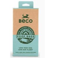 Beco Super Strong Large Mint Scented Pet Waste Bags 270 Refill Rolls [18 x 15] 22.5X33Cm (UAE Delivery Only)