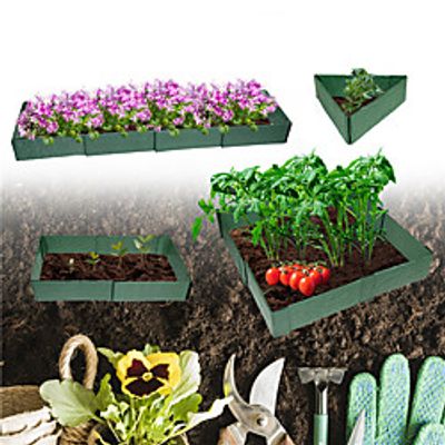 Garden Planting Fence Vegetable Garden Fruit And Vegetable Bonsai Detachable Fence Lightinthebox