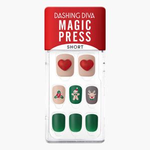 Dashing Diva Magicpress Christmas Cookie Nail Set