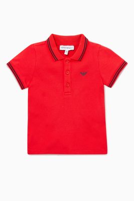 Contrast Trim Polo Shirt Contrast Trim Polo Shirt