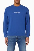 Graphic Cotton Sweatshirt - thumbnail