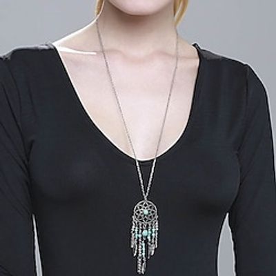 Women's necklace Ethnic Style Street Leaf Necklaces miniinthebox