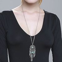 Women's necklace Ethnic Style Street Leaf Necklaces miniinthebox - thumbnail