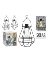 Homesmiths Solar Bulb Lantern Warm White LED Assorted 1 Piece