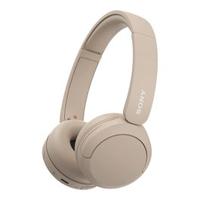 Sony WH-CH520 Wireless On-Ear Headphones with Microphone, Beige (WHCH520/C-R)