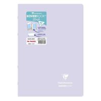 Clairefontaine Koverbook Blush Stapled Opaque Polypro Notebook 48 Lined Sheets (21 x 29.7 cm) - Lilac - thumbnail