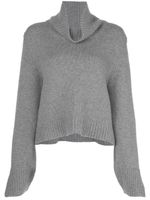 Khaite Marion relaxed-fit wool jumper - Grey