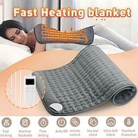 Electric Heating Pad Timing Massager Heating Blanket for Neck Back Pain Relief Heat Therapy Winter Warmer 110V220V Lightinthebox - thumbnail
