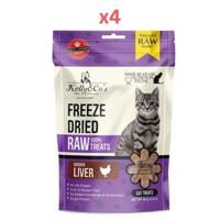 Kelly & Co's Freeze-Dried Chicken Liver For Cat - 40g (Pack of 4)