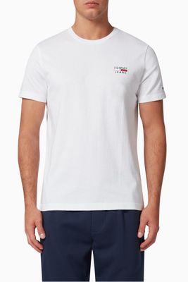 Logo Slim Fit T-shirt in Organic Cotton