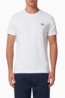Logo Slim Fit T-shirt in Organic Cotton - thumbnail