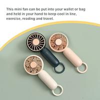 Mini Fan Summer Hand Held fan USB Rechargeable Portable Fans For Outdoor Backpacking Camping Picnicking Study Cooling Fans Lightinthebox