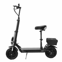 Megawheels Beast High Speed High Power Folding Adult Electric Scooter 48 V Dual Motors - Black