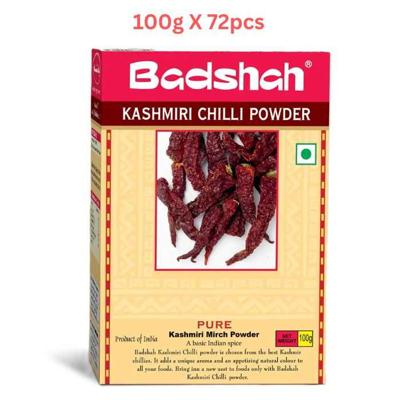 Badshah Kashmiri Chilly Powder 100G (Pack of 72)