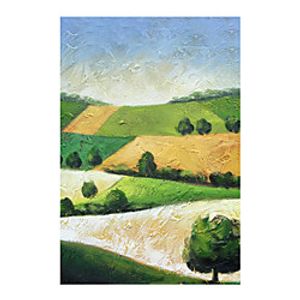 IARTS Hand Painted Qiugu Oil Painting with Stretched Frame For Home Decoration Lightinthebox