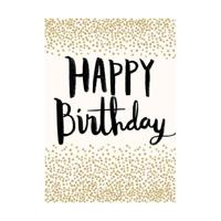 Pigment Bijou Happy Birthday Dots Greeting Card (17.6 x 13cm)