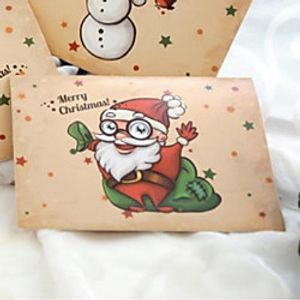 5pcs Christmas Decorations Christmas Ornaments Cards miniinthebox