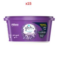 Glade Mini Gel Lavender 70Gm Pack Of 15
