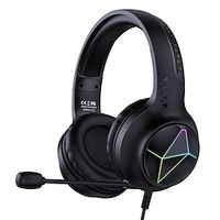 X35 3.5mm Wired PC Gaming Headset LED Stereo Surround Headphone Noise Cancelling Microphone for Xbox PS4 Laptop miniinthebox - thumbnail