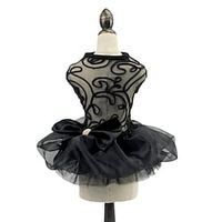 Embroiderd Dog Dress Doggie Tutu Flower Girl One-Piece with Bowknot Pet Clothes for Wedding Birthday Party Doggy Gown Puppy Outfits Cat Apparel miniinthebox - thumbnail