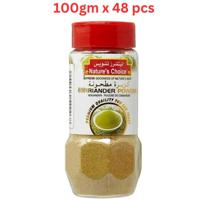 Natures Choice Coriander Powder - 100 gm Pack Of 48 (UAE Delivery Only)