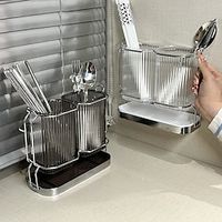 Cutlery Storage Organizer and Metal Hanger Rack Utensil Lightinthebox - thumbnail