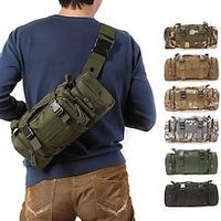 Nylon Outdoor Crossbody Bag Fishing Climbing Hiking Camping Shoulder Bags Waterproof Military Tactical Pouch Bag miniinthebox - thumbnail