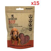 Rosewood Natural Eats Beef Tenders Dog Treats (80g x 15)