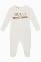 Vintage Logo Cotton Sleepsuit Vintage Logo Cotton Sleepsuit