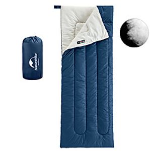 Naturehike Sleeping Bag Outdoor Camping Envelope Rectangular Bag for Adults 18~25 °C Single T / C Cotton Waterproof Warm Ultra Light (UL) Breathable Skin Friendly 20585 cm Spring Summer miniinthebox