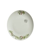 Homesmiths Christmas Plate Porcelain Wreath Dia 20.3cm