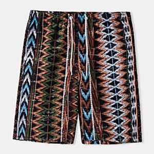 Men's Casual Daily Holiday Shorts Pants Graphic Short Black Lightinthebox