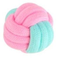 Pets Club Cotton Knot Ball Pink For Dogs size