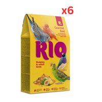 RIO Gourmet Food For Budgies And Small Birds 250g (Pack Of 6)