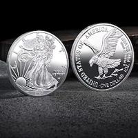 5/10pcs American Eagle 2024 Silver Proof Coin,2024 Statue of Liberty Commemorative Coin: Collectible Keepsake Gift Lightinthebox