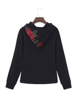 Floral Embroidered Women Sweatshirts