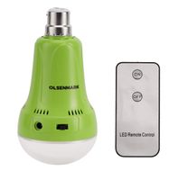 Olsenmark Rechargeable LED Light Bulb With Remote Pista, OMESL2796