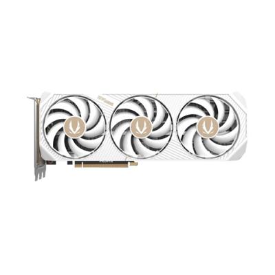 Zotac Gaming GeForce RTX 5070 Ti Solid Core OC Edition Graphics Card, GDDR7 16GB 256-bit Memory, HDMI 2.1b & DP 2.1b Outputs, PCI Express 5.0, 2482 MHz Boost Clock, 28 Gbps Memory Clock - White
