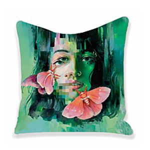 Double Side Cushion Cover 1PC Soft Decorative Square Throw Pillow Cover Cushion Case Pillowcase for Sofa Bedroom Livingroom Outdoor Superior Quality Machine Washable Outdoor Cushion for Sofa Couch Bed Chair miniinthebox