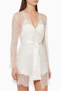 Evelyn Lace Kimono Robe