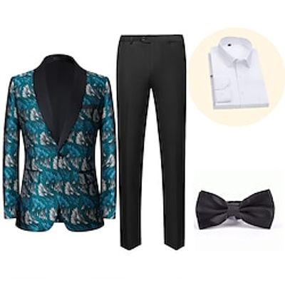 Retro Vintage Roaring 20s 1920s Outfits Suits  Blazers The Great Gatsby Gentleman Men's Cosplay Costume Masquerade Party Party  Evening Coat miniinthebox